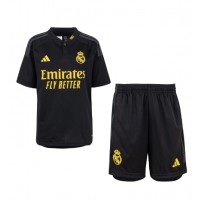 Camiseta Real Madrid Tercera Equipación para niños 2023-24 manga corta (+ pantalones cortos)